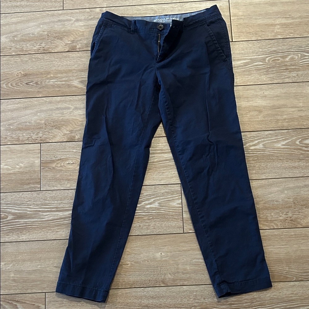 Banana Republic Dark Blue Chinos